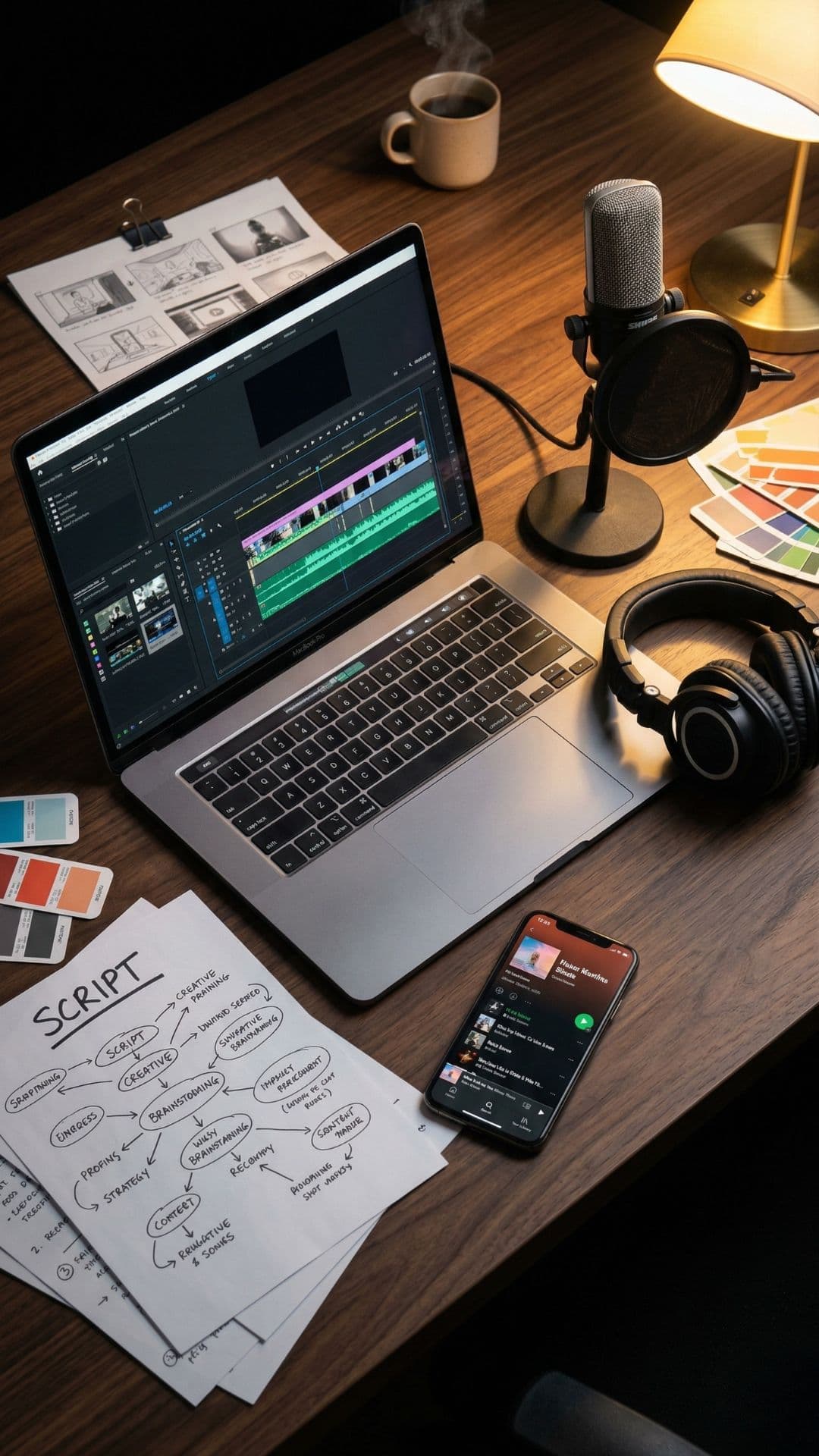 Vibe Studio creating video ad magic